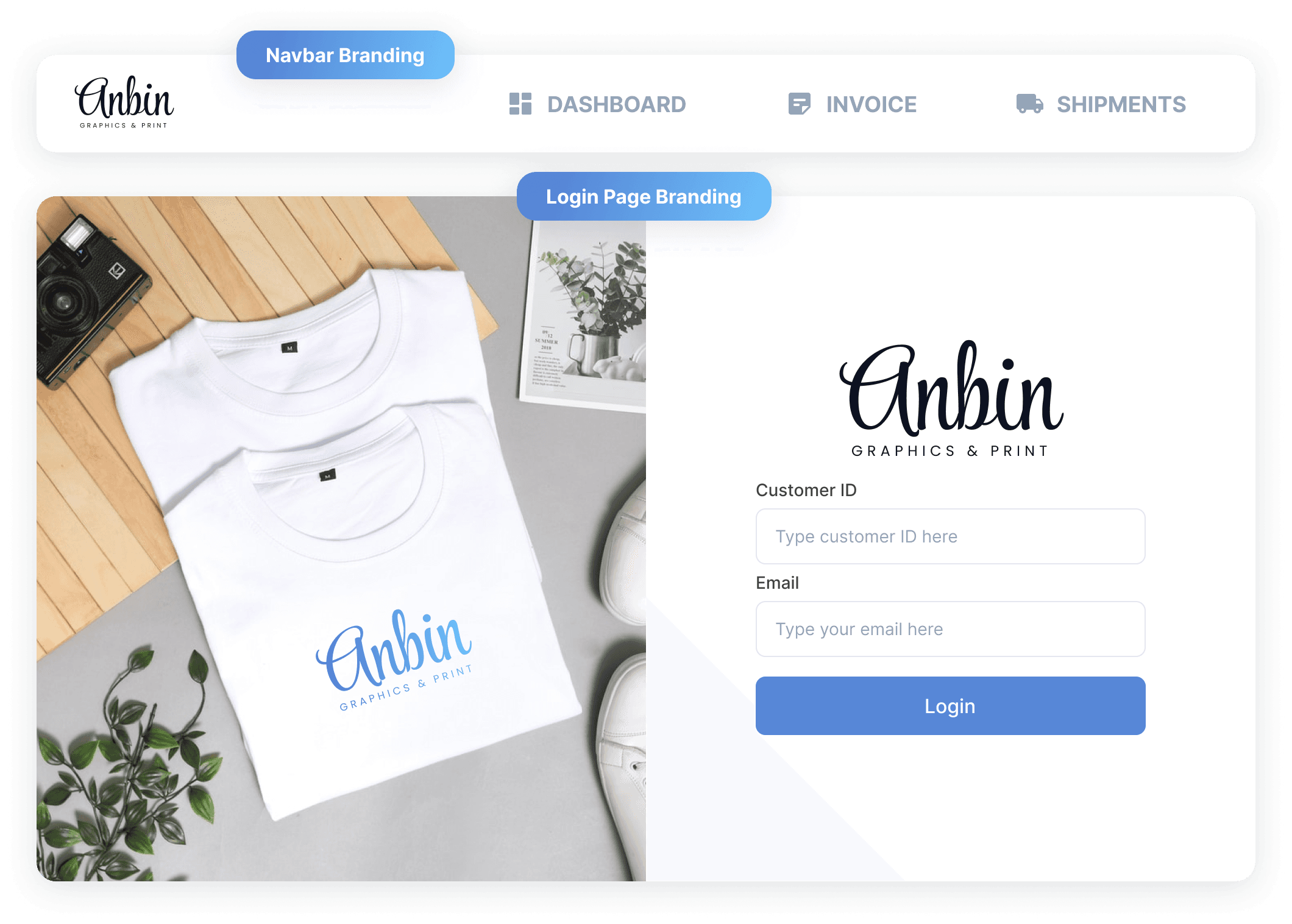 A Fully Branded Experience