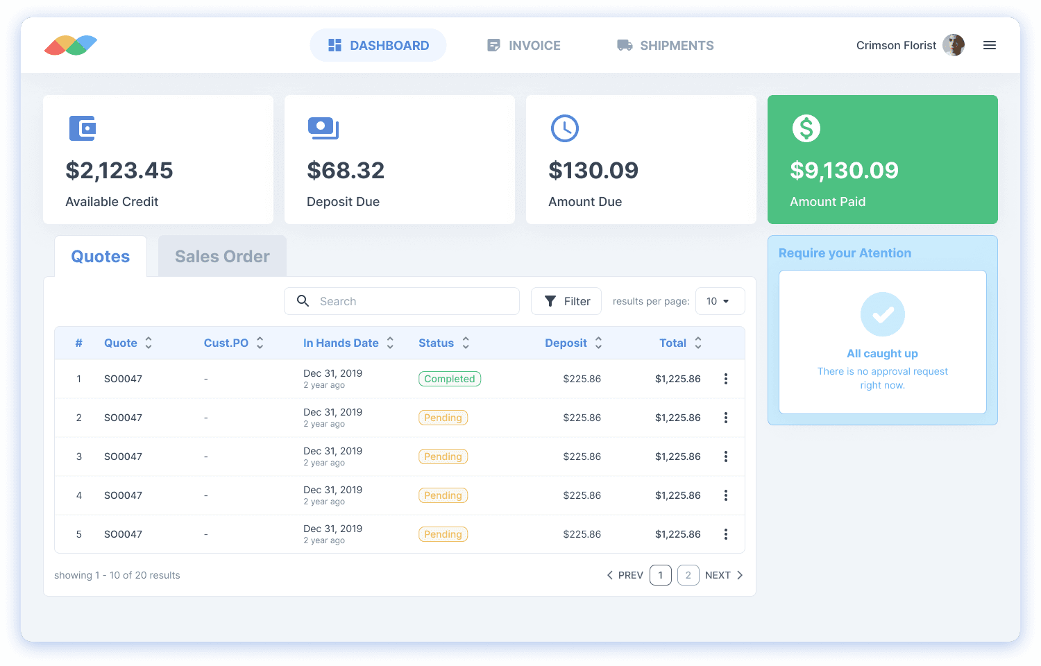 YoPrint Premium Customer Portal