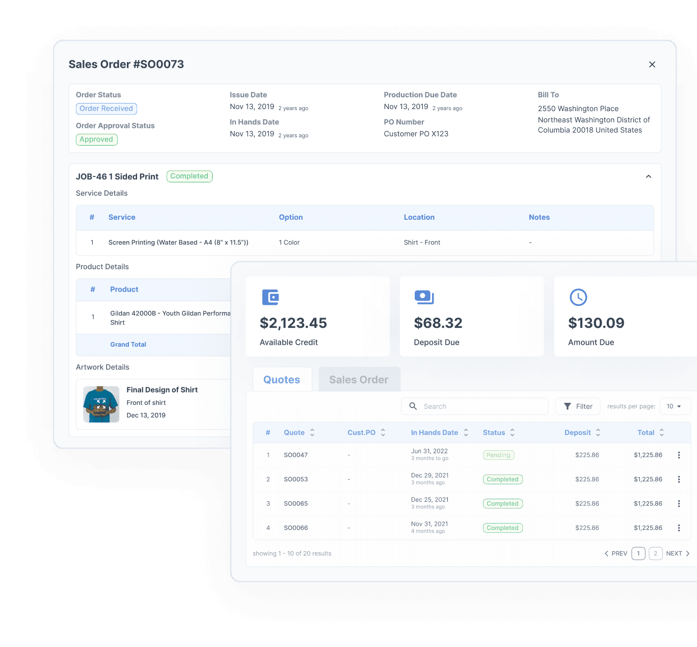 YoPrint Premium Customer Portal